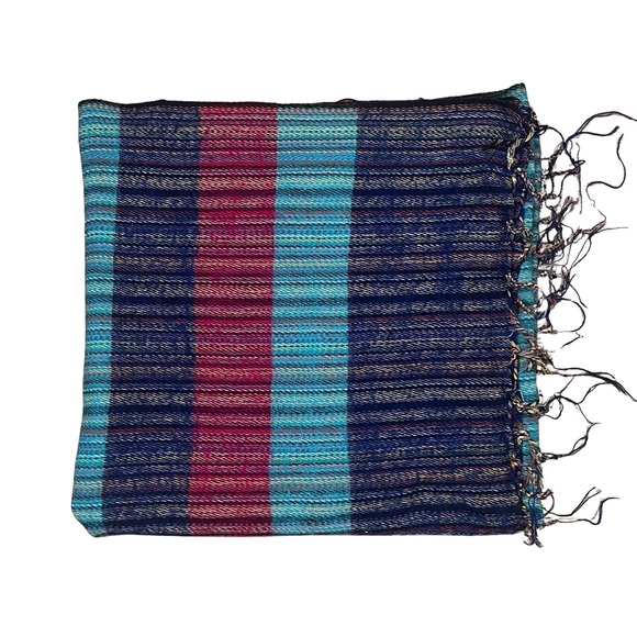 FREE WITH PURCHASE: Blanket Scarf from Nepal - Picture 2 of 2